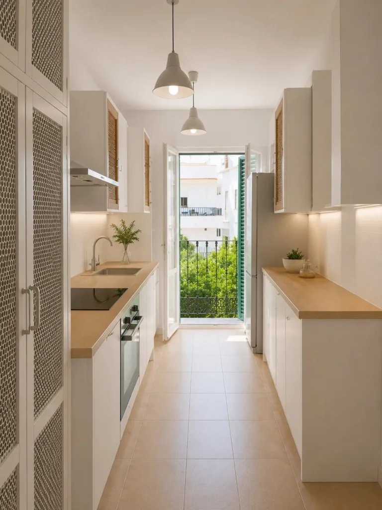 Dormitorio de un piso de tres dormitorios en Sevilla Imagen de recreación virtual.
